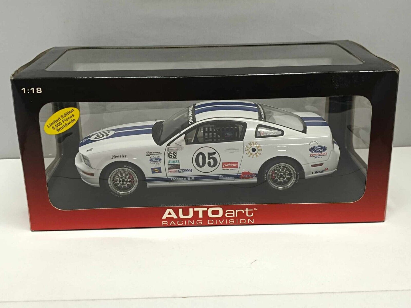 Ford Mustang FR 500C Grand AM Cup GS 2005 #05 - Autoart 1:18 Limited Edition