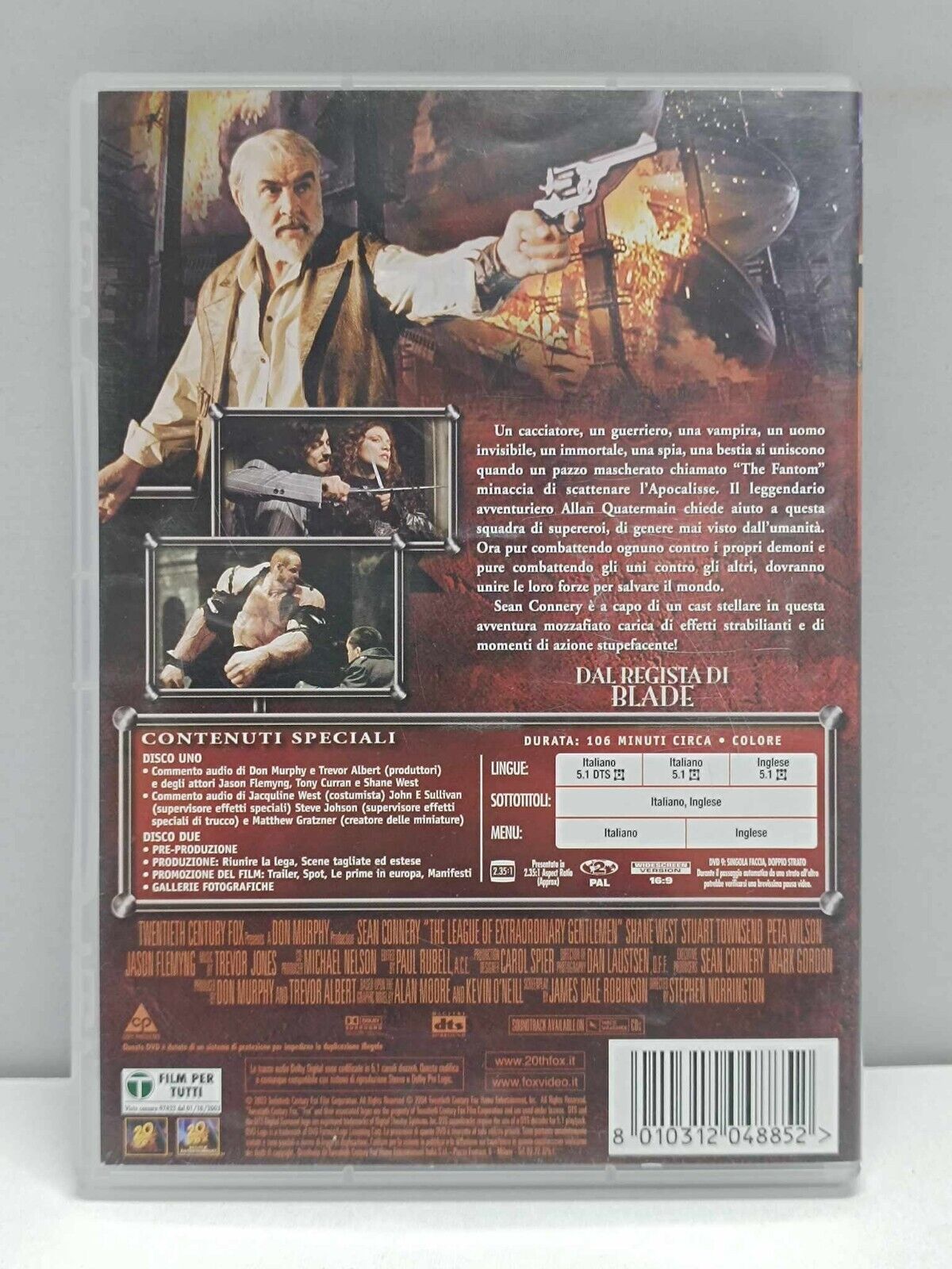 La Leggenda Degli Uomini Straordinari DVD Italiano Edizione Speciale Usato