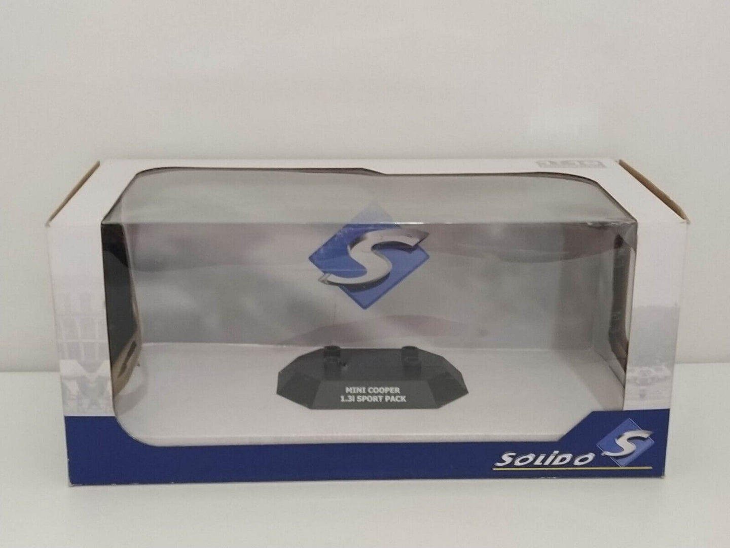Box Mini Cooper Sport 1997 - Solido 1:18 (Only Box)