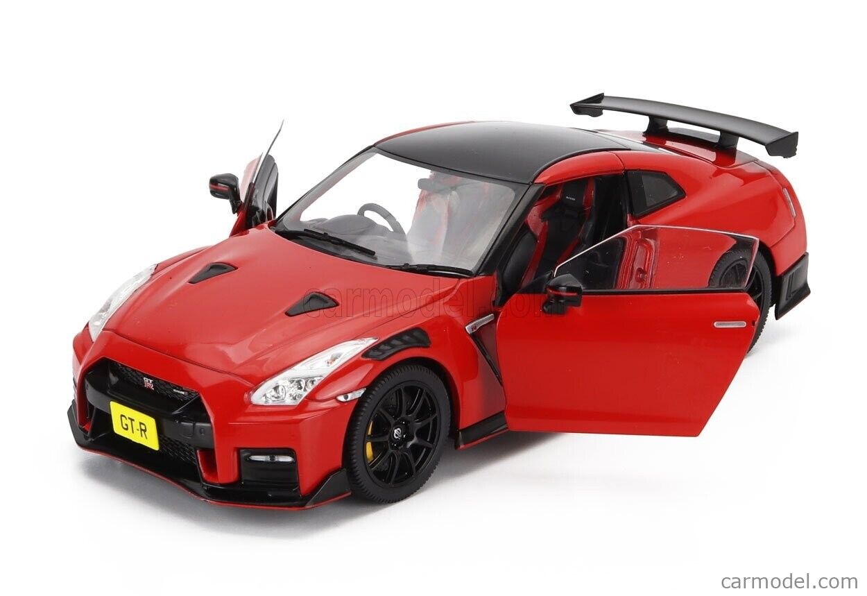 Nissan GT-R Nismo Coupé 2021 Rosso Red Whitebox 1:24 Nuovo 1/24