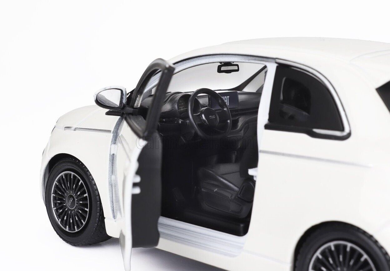Fiat 500e 500 e 2023 Elettrica Bianco White Burago 1:24 Bburago 1/24 Nuovo