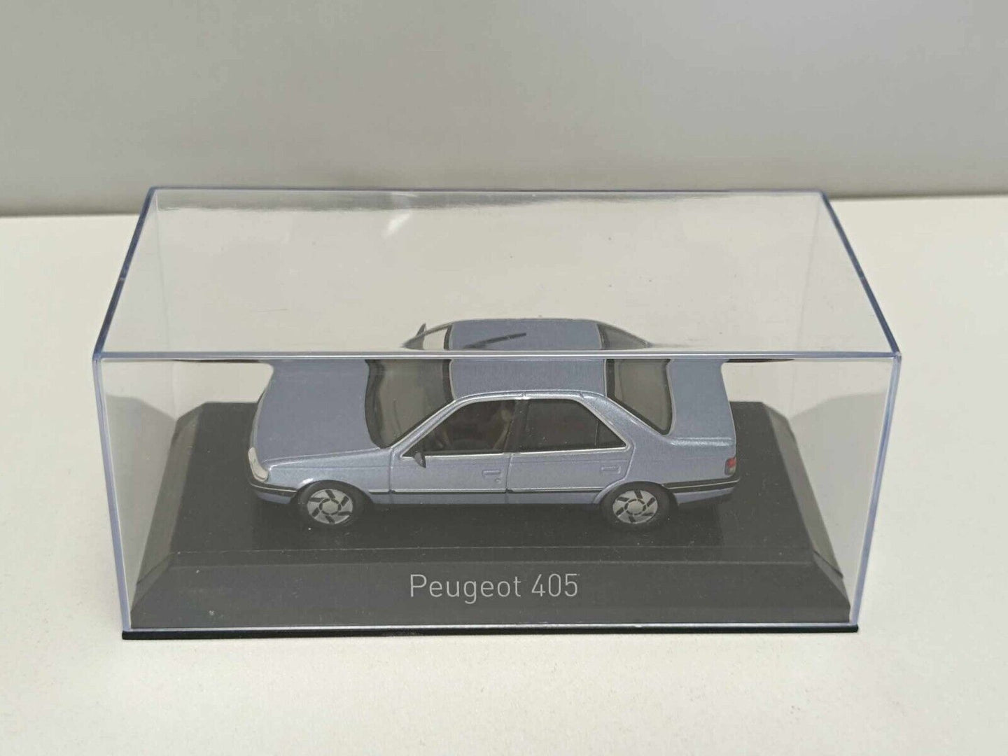 Peugeot 405 Grey Met Grigio Metallizzato - Norev 1:43 Usato + Box + Teca Rare
