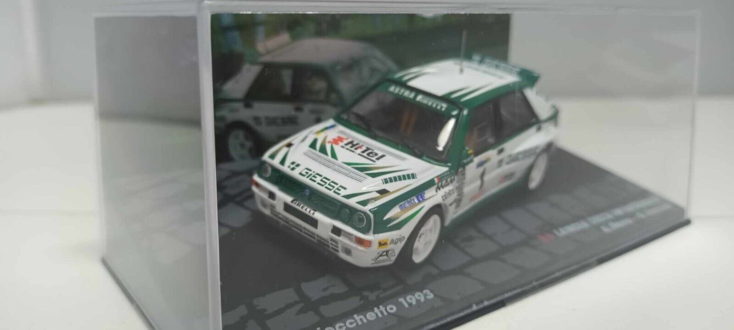 Lancia Delta HF Integrale Il Ciocchetto 1993 Fiorio - Rancati Edicola 1:43 Usato