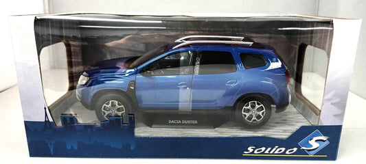 Dacia Duster MK2 2018 Solido 1/18 Bleu Cosmos Blu Nuovo GM Shop