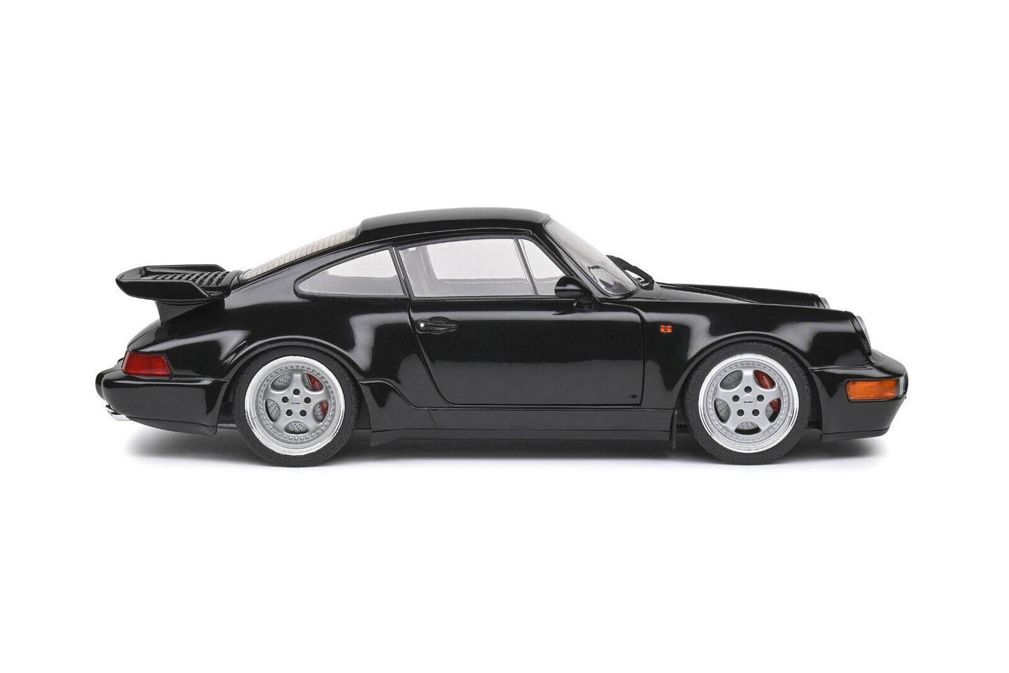 Porsche 964 - 911 Turbo 3.6 Nero Black 1990 Solido 1:18 Nuovo 1/18