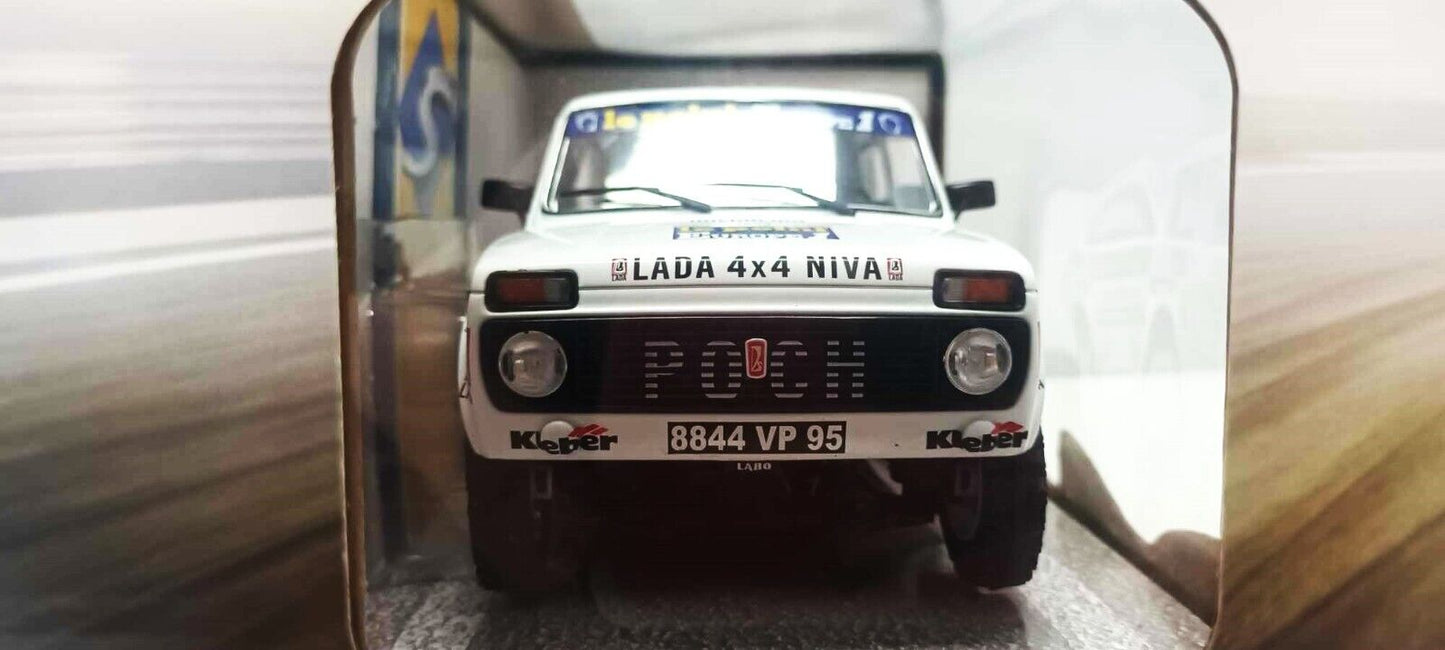 Lada Niva Paris Dakar 1983 Trossat / Briavoine #157 Solido 1:18 Nuovo 1/18