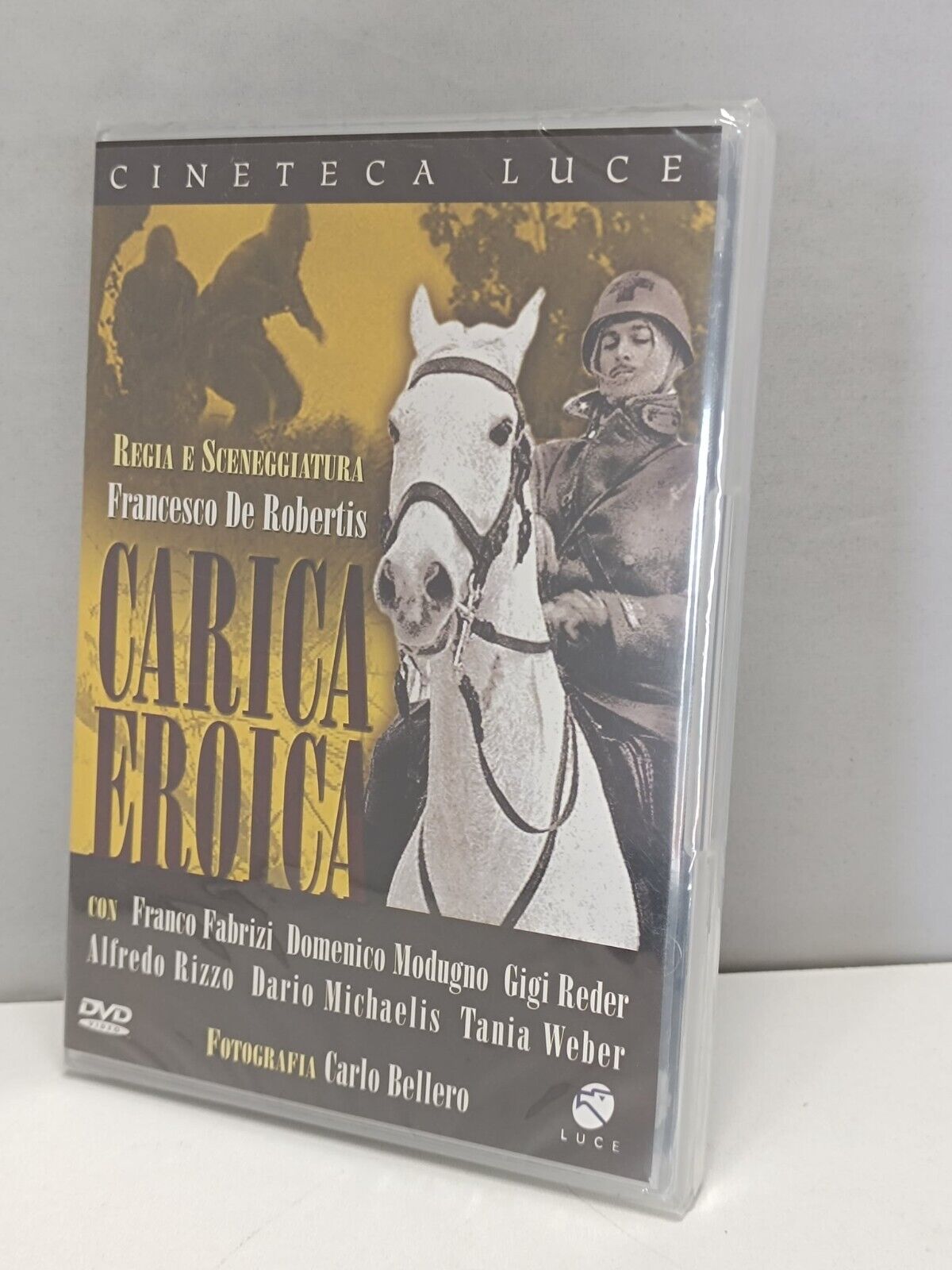 Carica Eroica Film Documentario DVD Italiano Nuovo Cineteca Luce Fuori Catalogo 