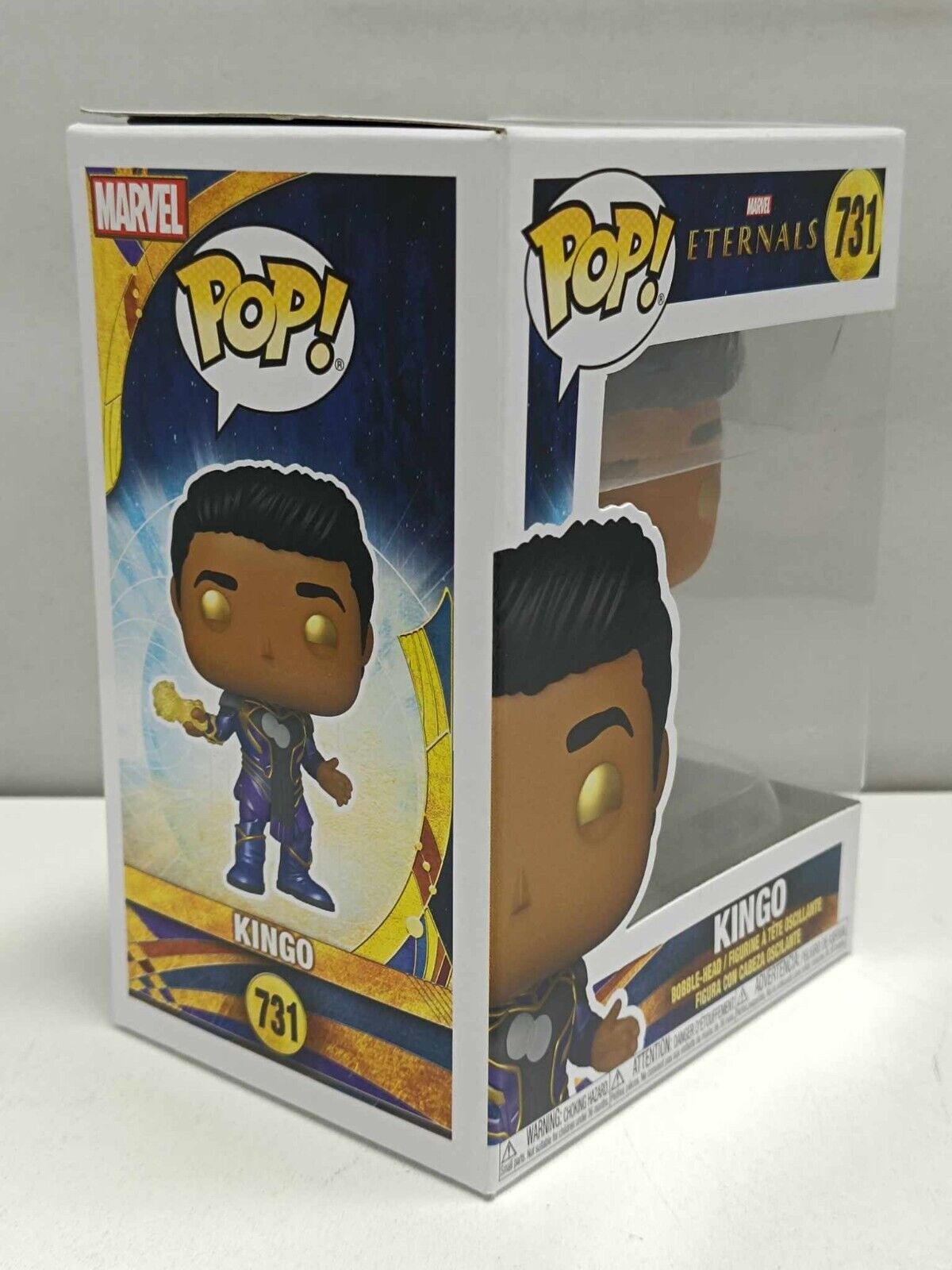 Funko Pop Kingo Sunen Marvel Eternals #731 Nuovo