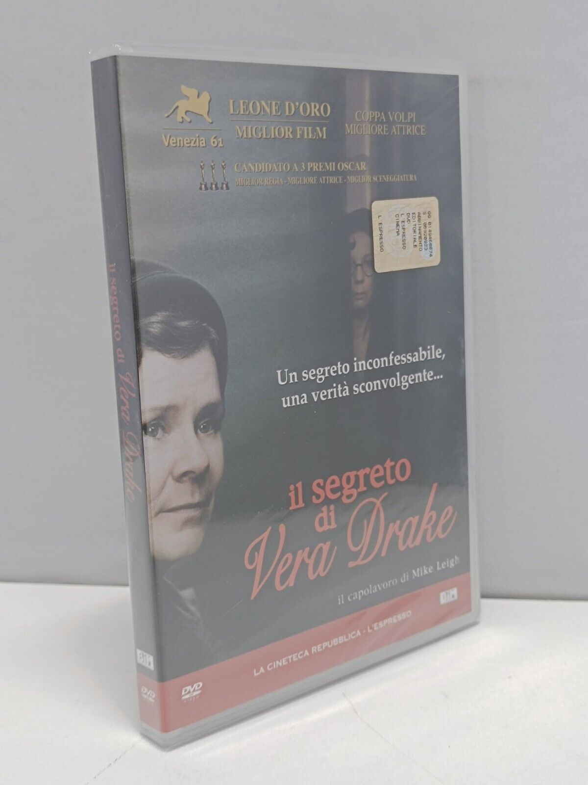 Il Segreto Di Vera Drake Film DVD Italiano Ita Nuovo La Cineteca L'Espresso
