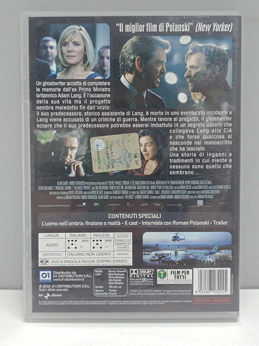 L'uomo Nell'Ombra Film DVD Italiano Usato Ita Pierce Brosnan Roman Polanski