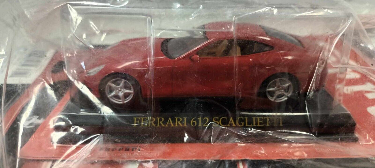 Ferrari 612 Scaglietti 1:43 Edicola Ferrari Collection + Fascicolo GM Shop
