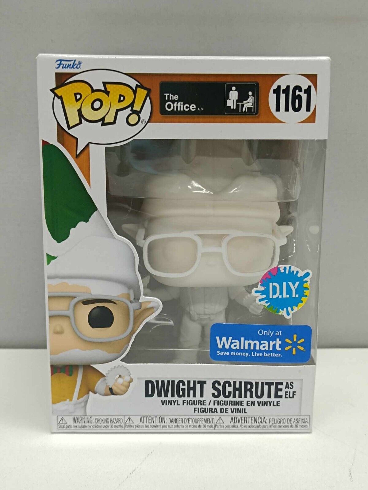 Funko Pop The Office #1161 Dwight Schrute As Elf Elfo Nuovo