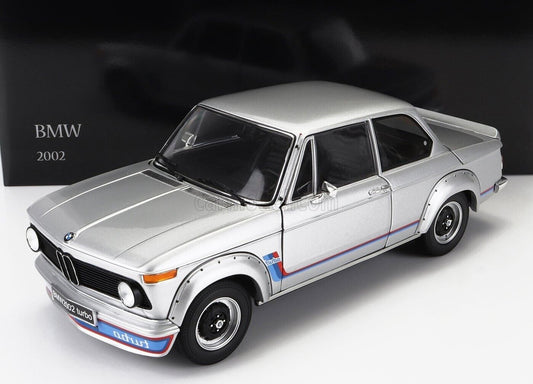 BMW 2002 Turbo 1974 Silver Kyosho 1:18 Nuovo 08544S 1/18