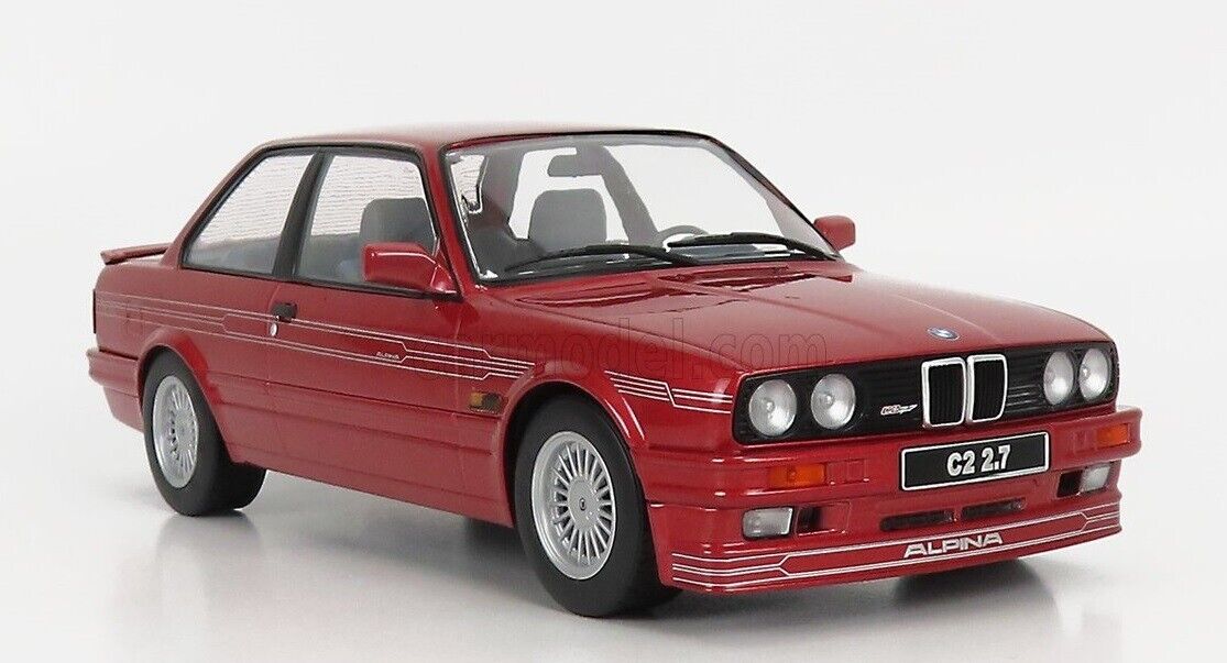BMW Serie 3 Alpina 3 Series E30 C2 - 2.7 - 1988 Red Met KK Scale 1:18 Nuovo 1/18