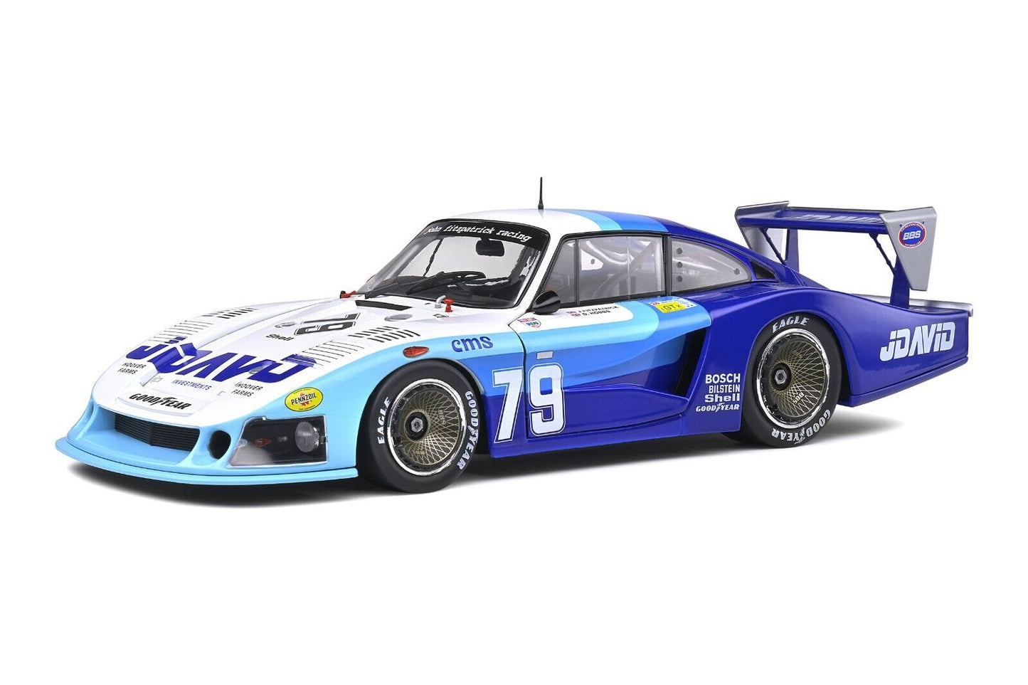 Porsche 935 Mobydick Le Mans 24h #79 Fitzpatrick Hobbs 1982 Solido 1:18 Nuovo