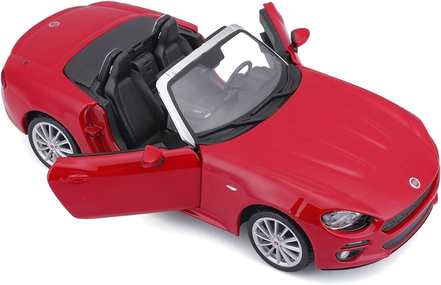 Fiat 124 Spider 2016 Burago 1:24 Rosso Red Nuovo GM Shop