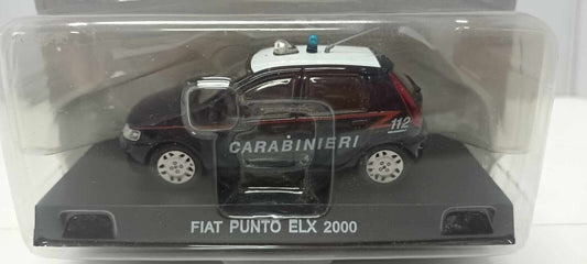 Fiat Punto ELX 2000 Carabinieri Edicola Deagostini 1:43 Usato + Blister GM Shop