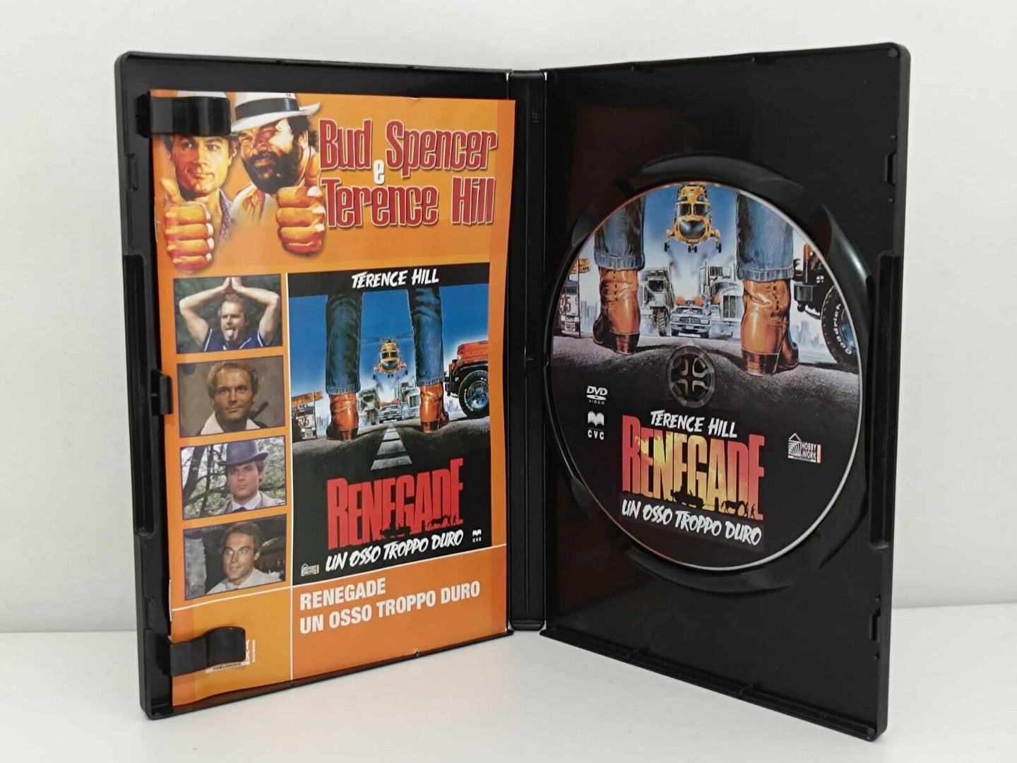 Renegade Un Osso Troppo Duro FIlm DVD Usato Italiano Terence Hill