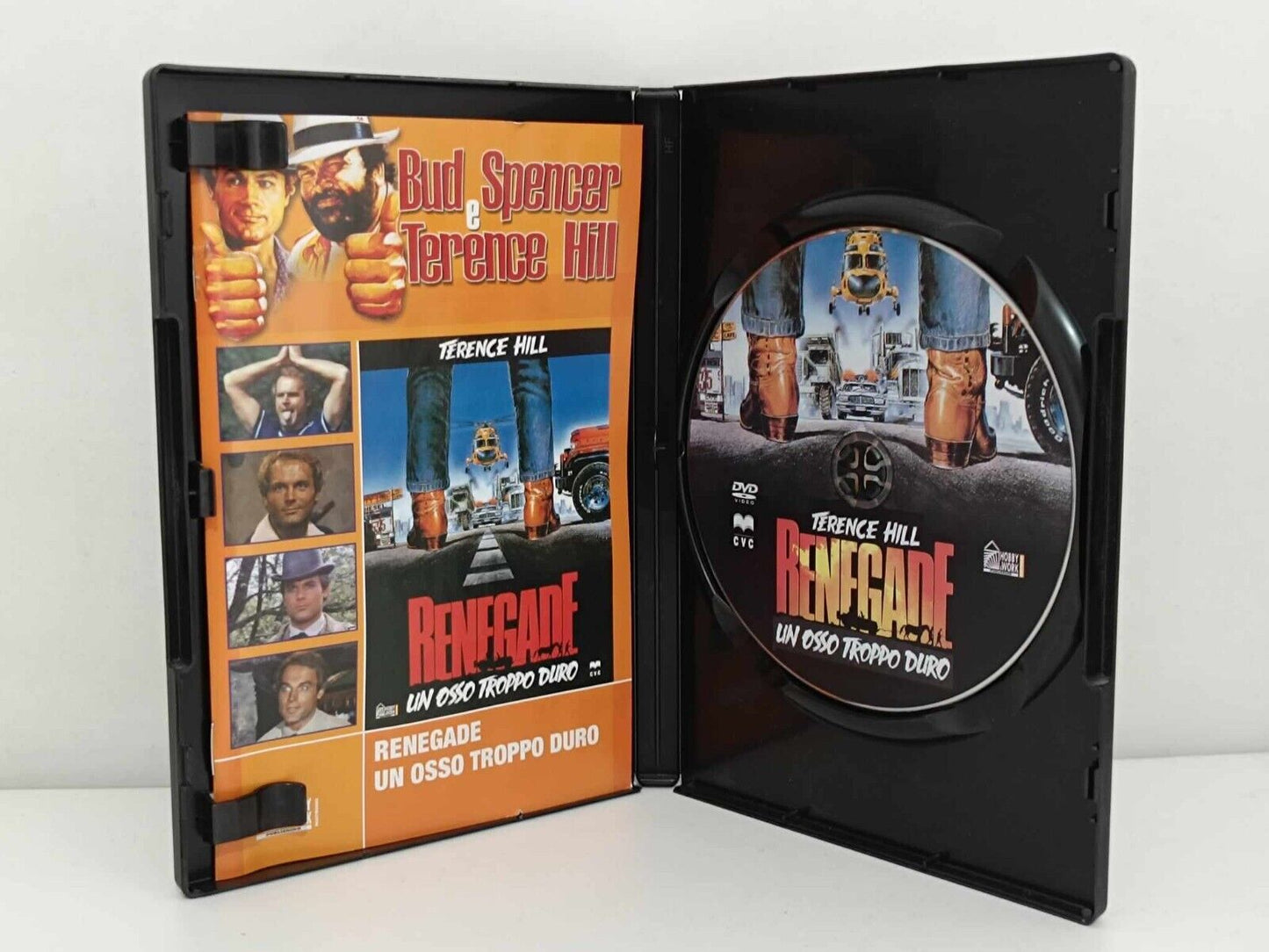 Renegade Un Osso Troppo Duro FIlm DVD Usato Italiano Terence Hill