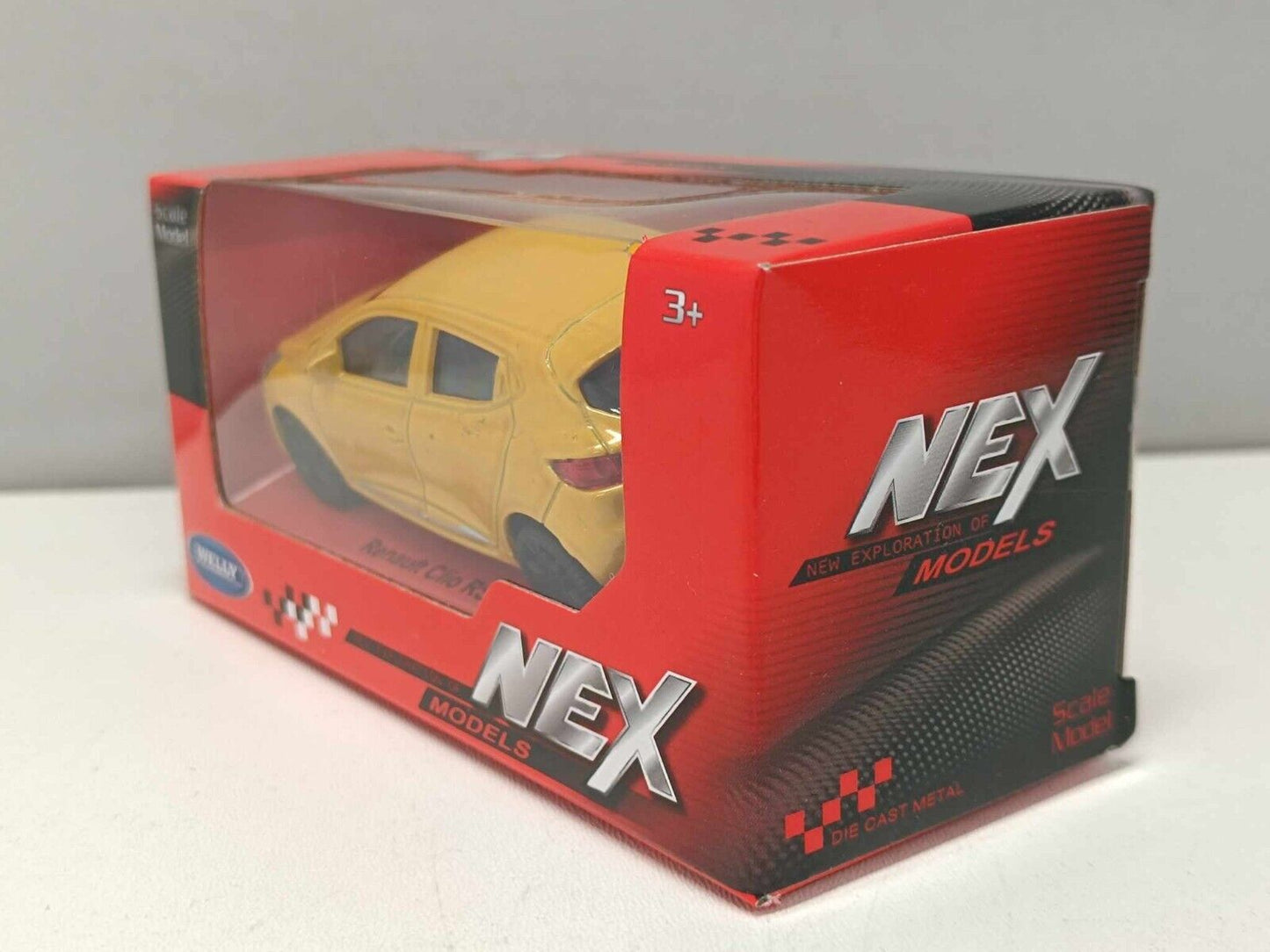 Renault Clio IV RS 2013 Giallo Yellow - Welly Nex 1:43 Nuovo