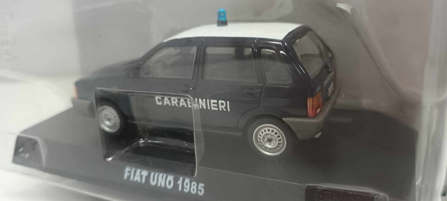 Fiat Uno 1985 Carabinieri Police Edicola 1:43 Usato +Blister