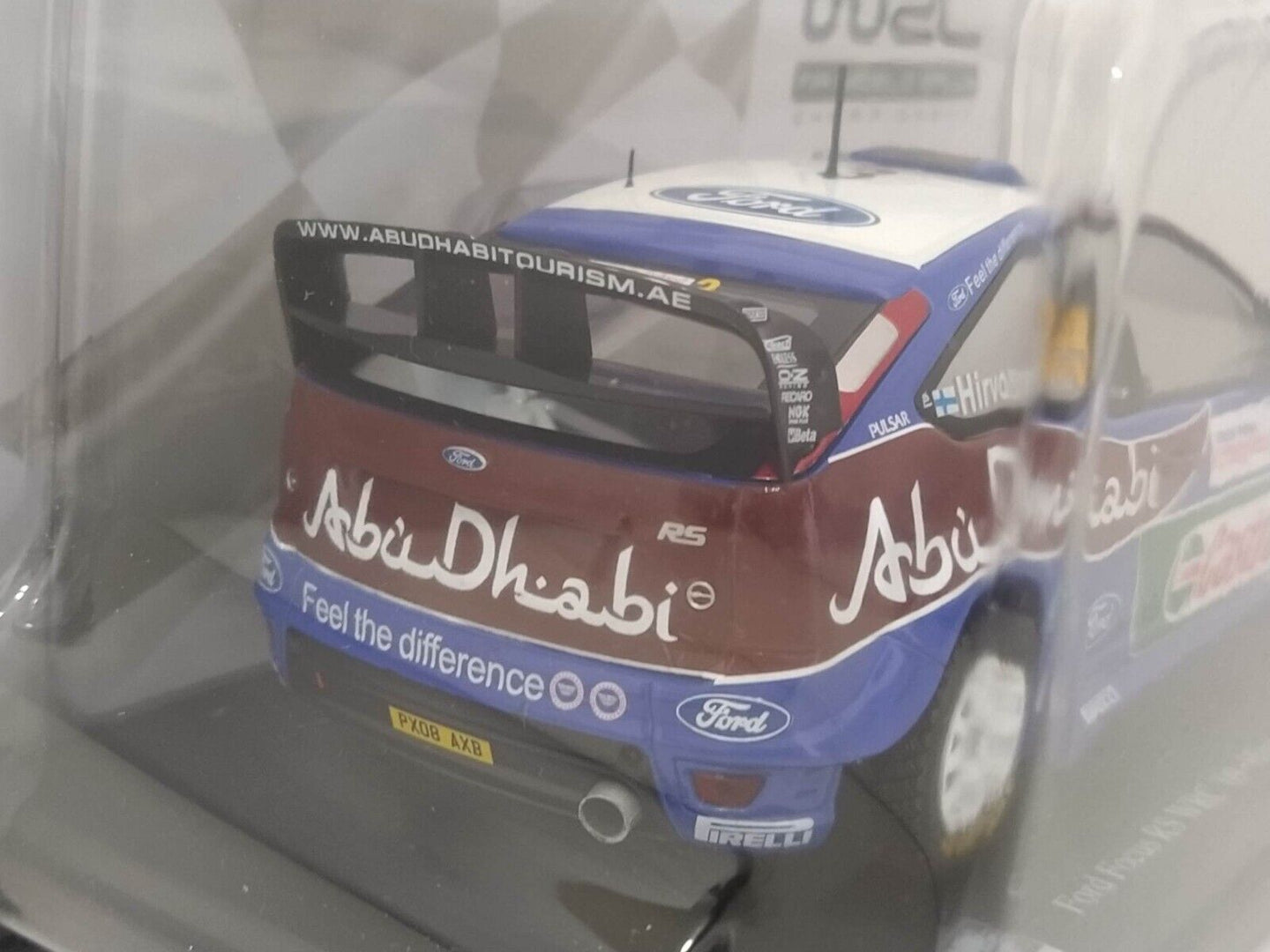 Ford Focus 1:24 WRC 2009 Mikko Hirvonen-Jarmo Lehtinen Hachette WRC Collection