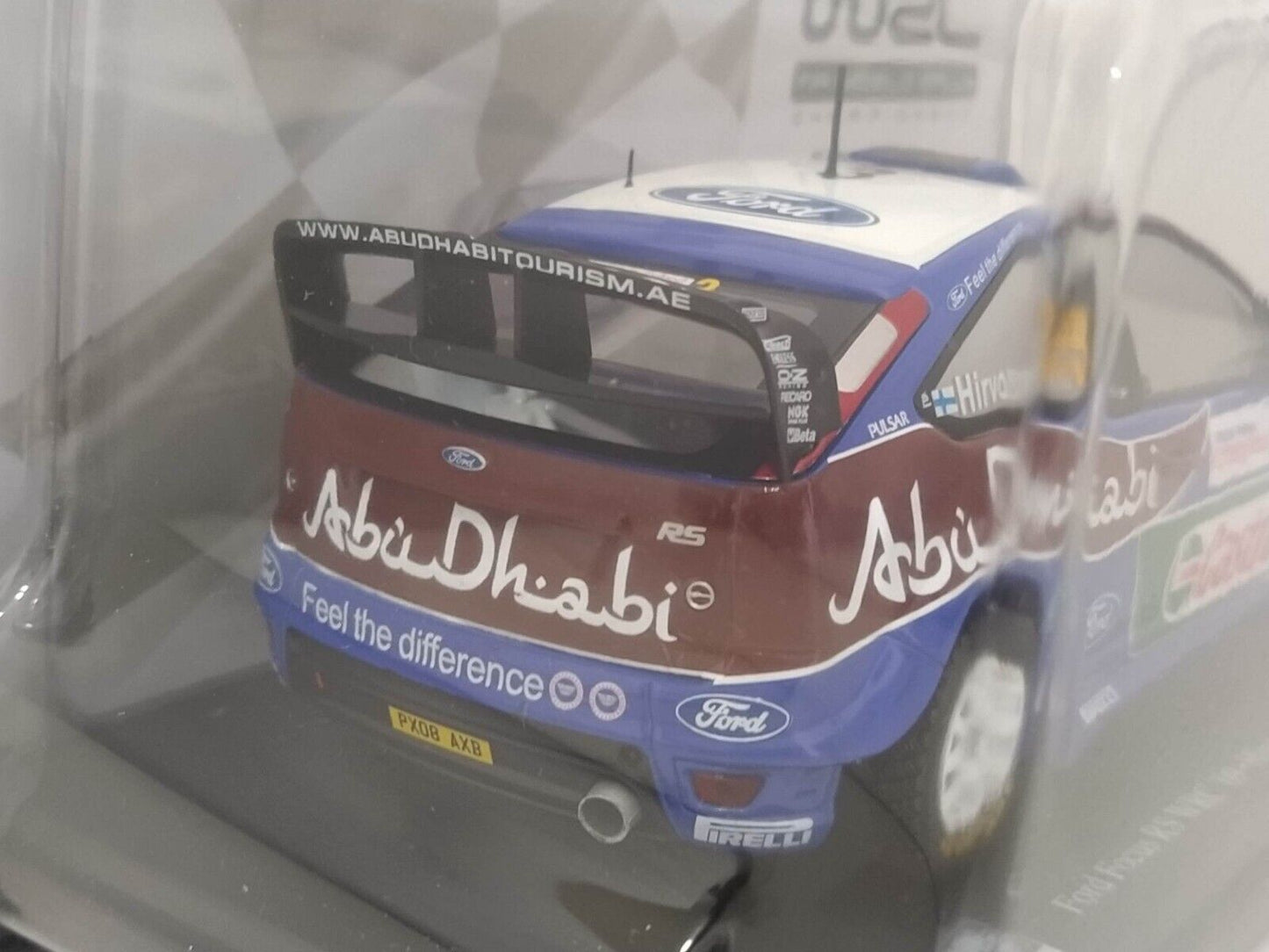 Ford Focus 1:24 WRC 2009 Mikko Hirvonen-Jarmo Lehtinen Hachette WRC Collection
