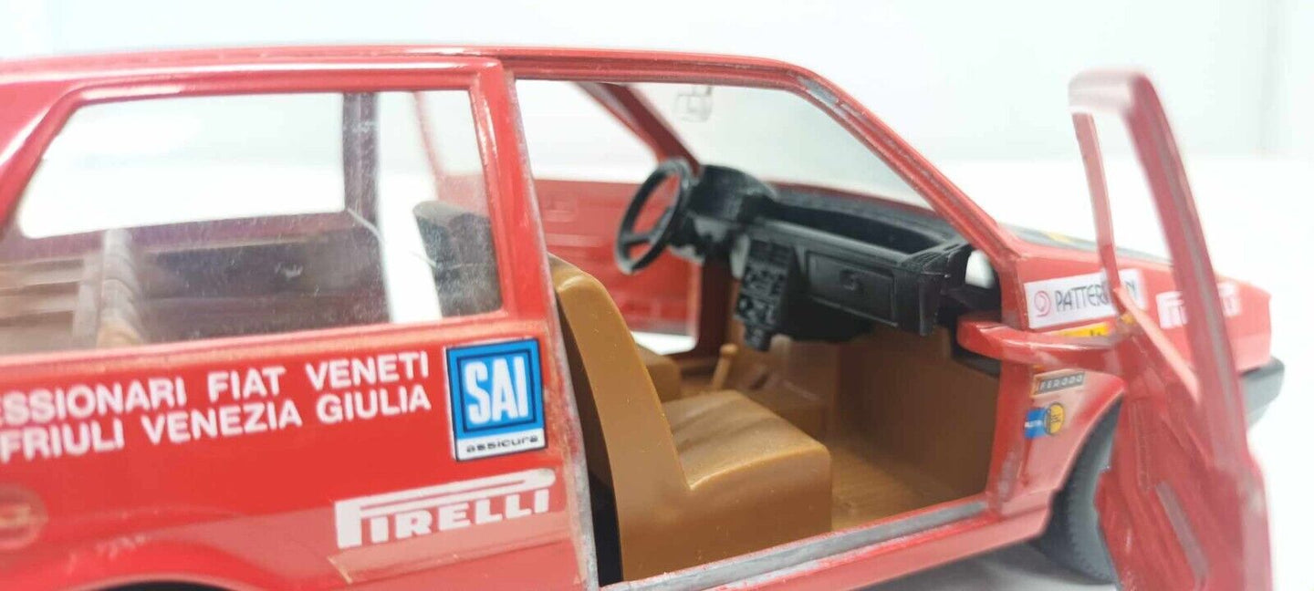 Fiat Uno Turbo #40 Obsoleta Burago 1:24 Usato Made In Italy 1/24