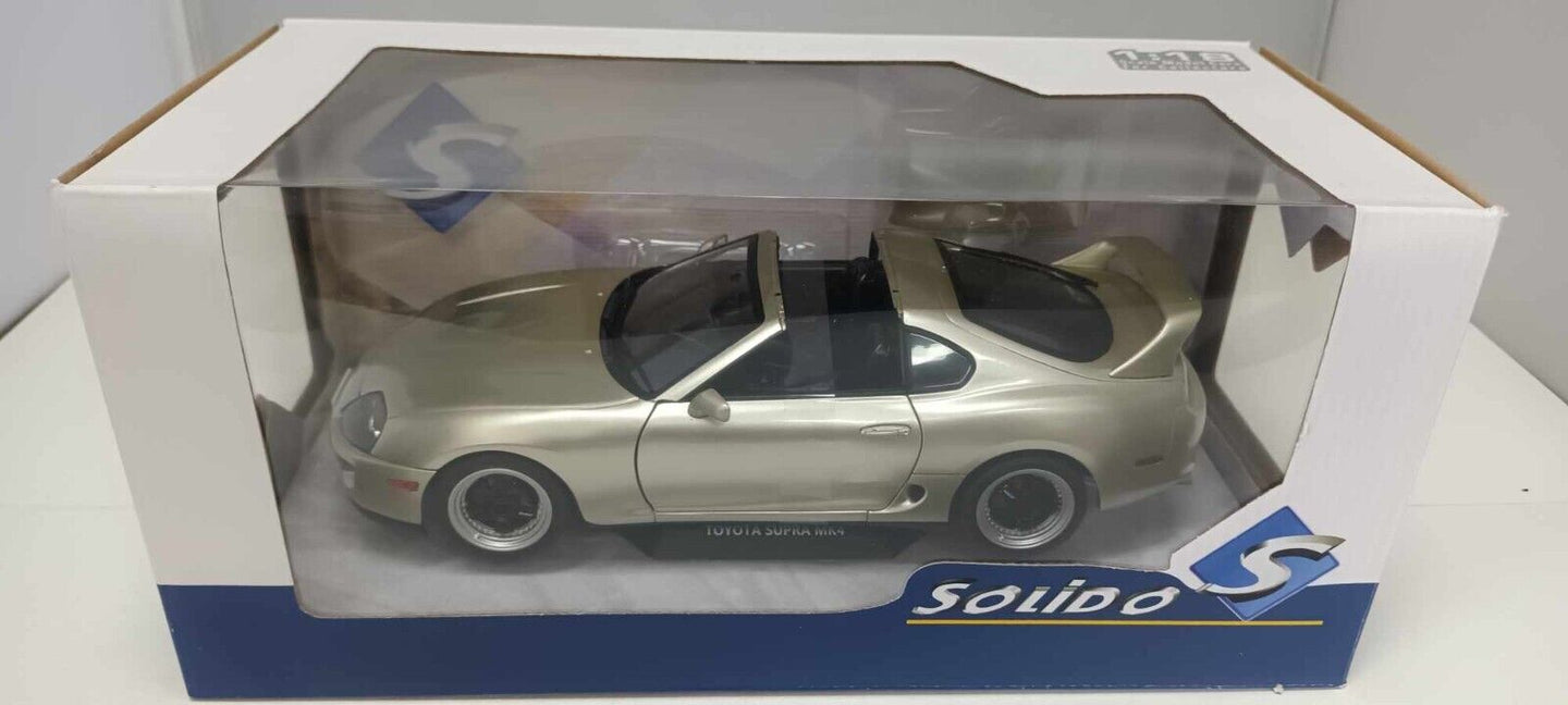 Toyota Supra MK4 Targa Roof A80 Quicksilver FX 1998 Solido 1:18 Nuovo 1/18