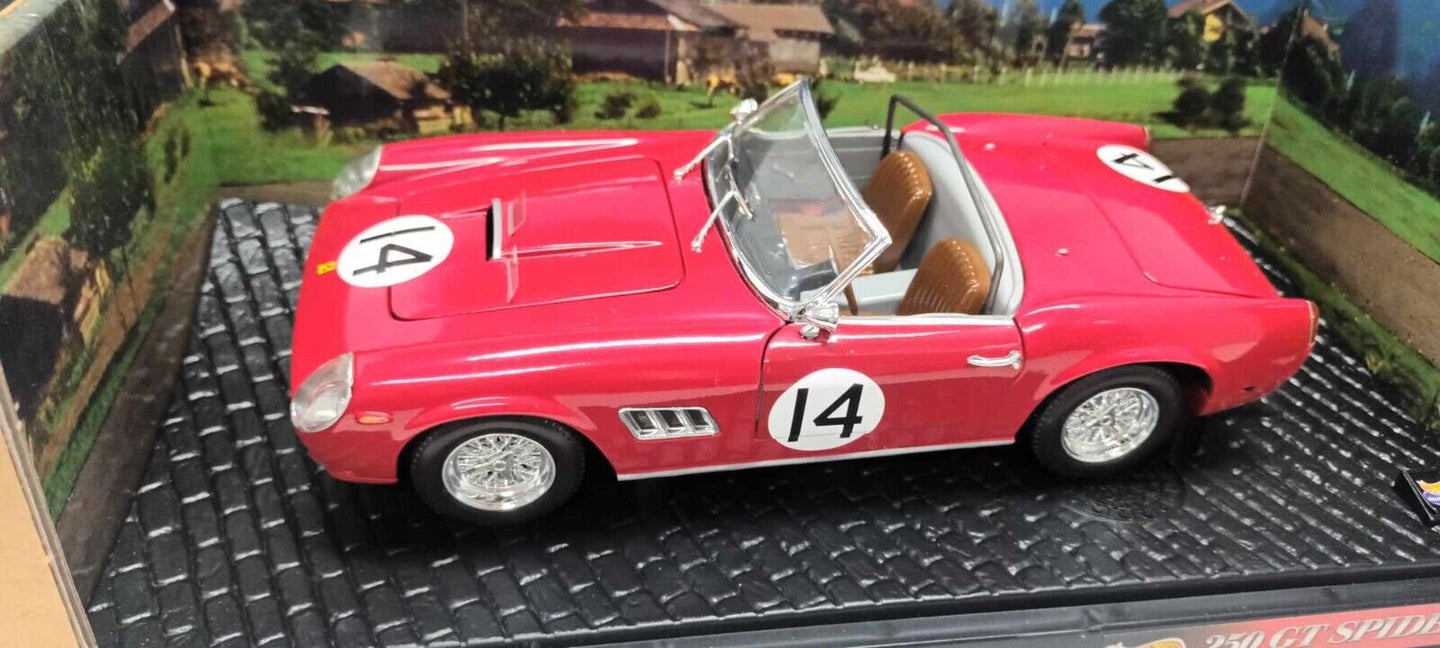 Ferrari 250 GT LWB California Spyder 12h di Sebring 1960 Hot Wheels 1:18 Usato