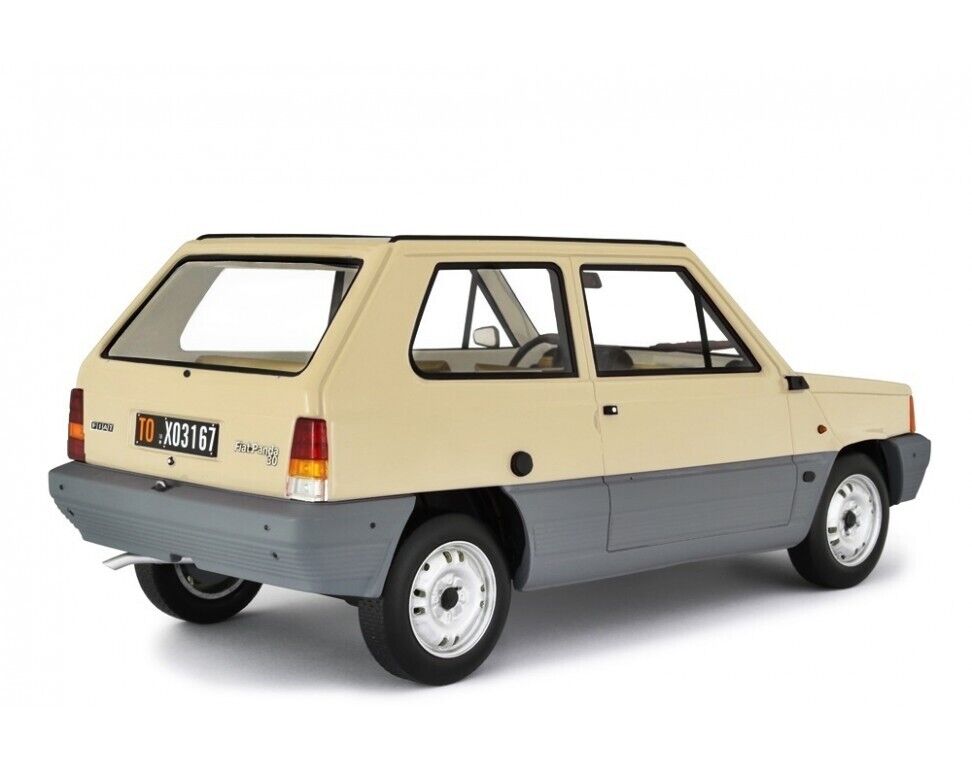 Fiat Panda 30 - 1980 Avorio Senegal Laudoracing 1:18 Nuovo Edizione Limitata