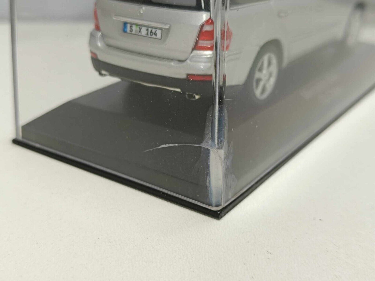 Mercedes-Benz Classe GL GL-Klasse Minichamps 1:43 Iridium Silver Usato GM Shop