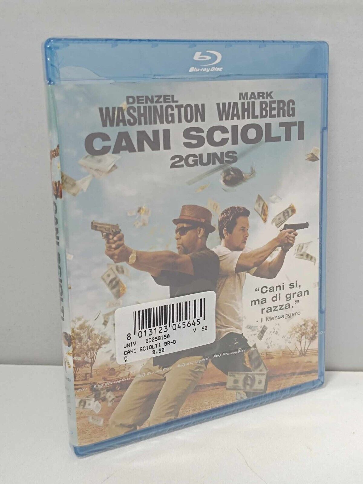 Cani Sciolti 2 Guns Film Bluray Blu-ray Italiano Come Nuovo Denzel Washington