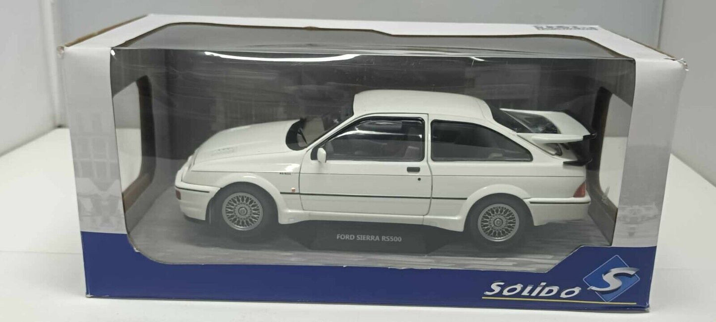 Ford Sierra RS500 1987 Bianco Solido 1:18 S1806104 Usato + Box GM Shop