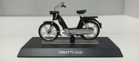 Cimatti Oasi Motorino Edicola Leo Models 1:18 Usato + Basetta