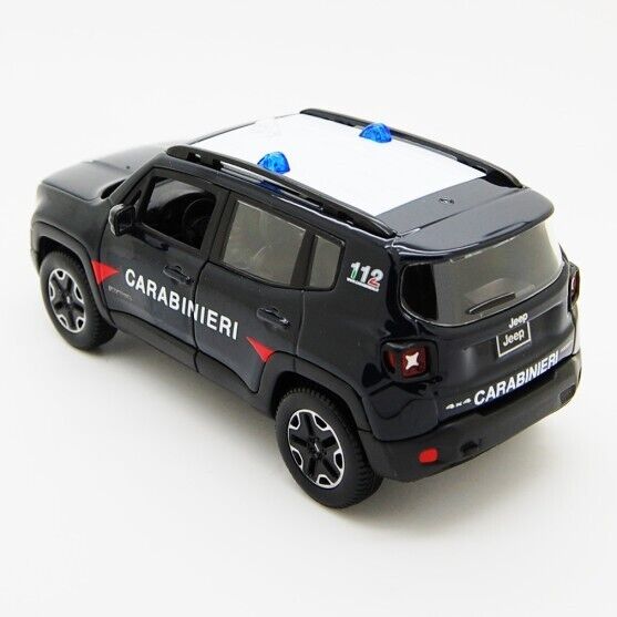 Jeep Renegade Carabinieri Police Maisto 1:24 Nuovo 1/24