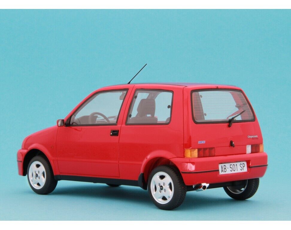 Fiat Cinquecento 500 Sporting 1994 Rosso Red Laudoracing 1:18 Nuovo Limited Edit