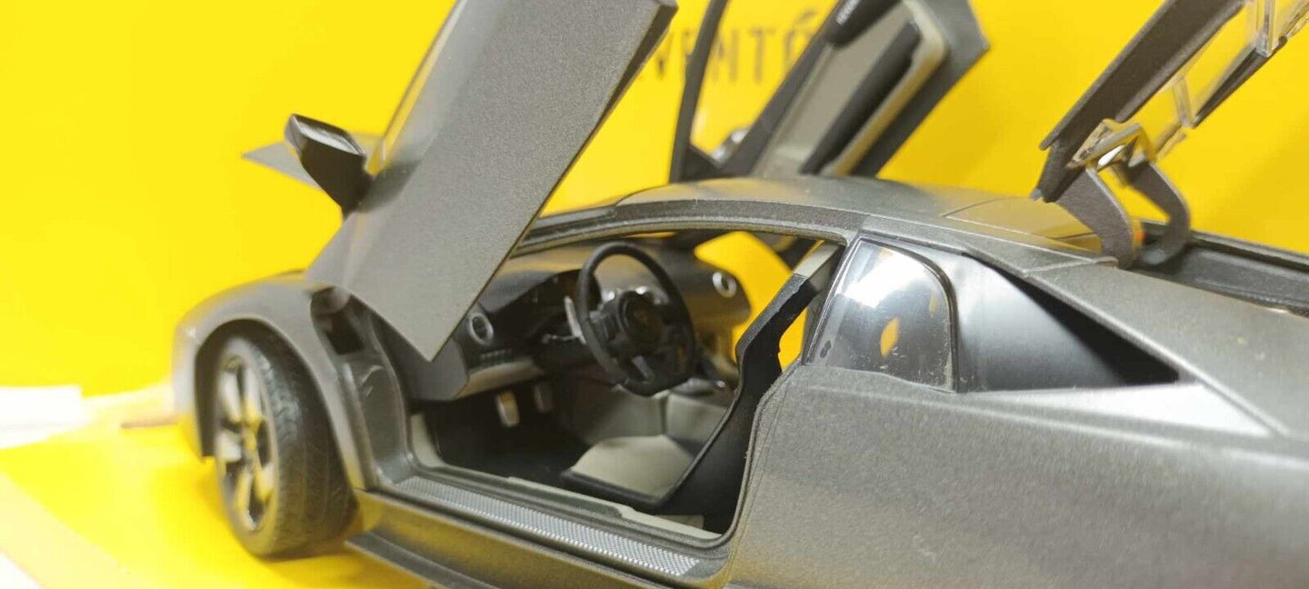 Lamborghini Reventon Mondo Motors 1:18 Usato Grigio Scuro Dark Grey 1/18