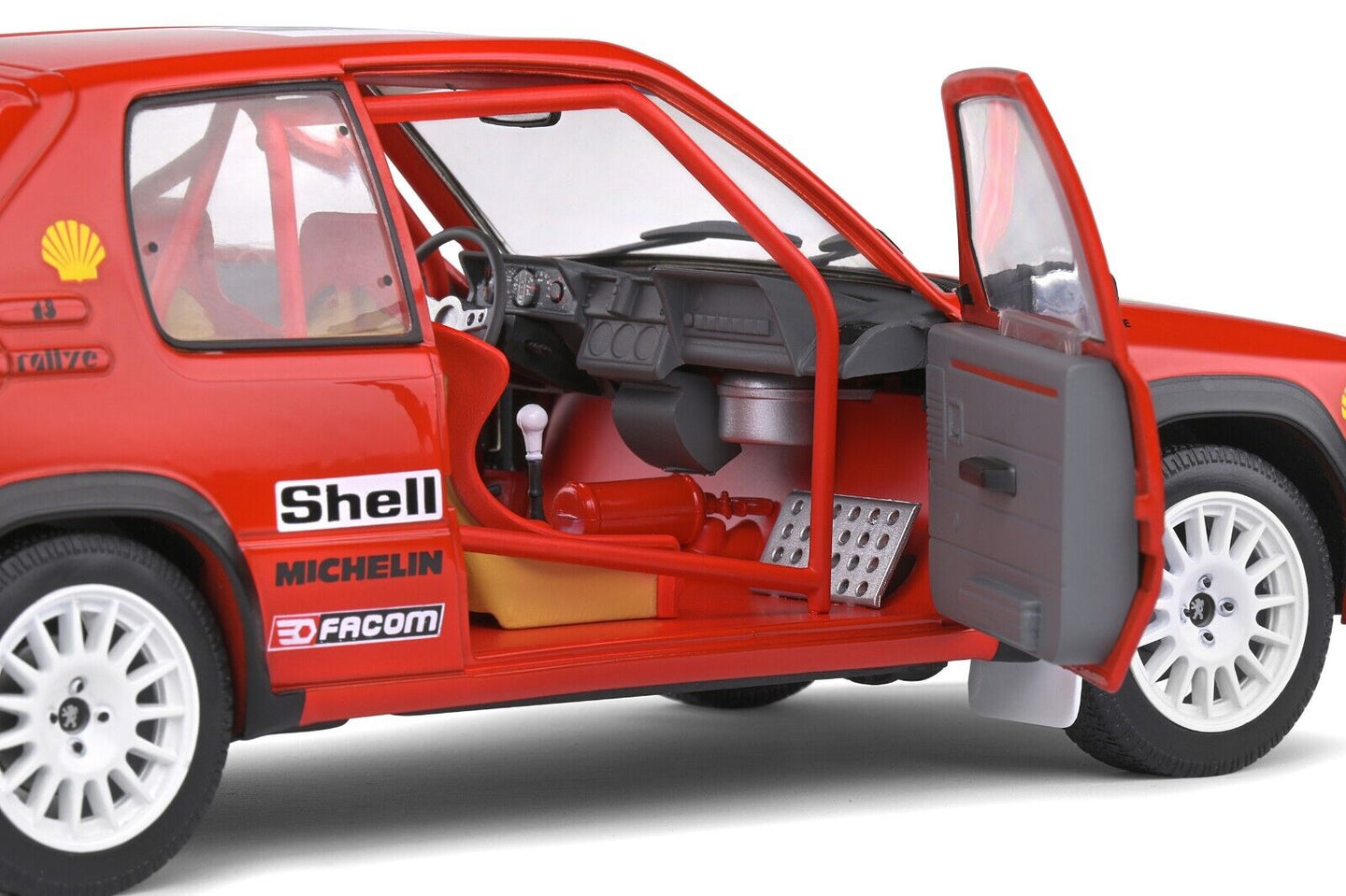 Peugeot 205 Rallye T.d. Tour De Corse 1990 #26 Rosso Solido 1:18 Nuovo 1/18
