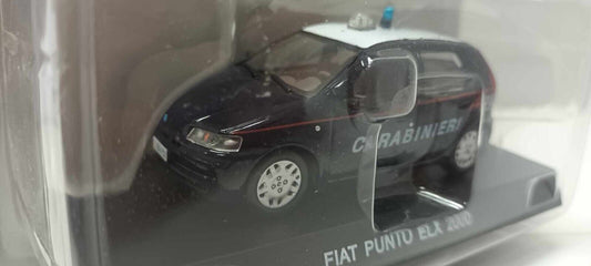 Fiat Punto ELX 2000 Carabinieri Edicola Deagostini 1:43 Usato + Blister GM Shop