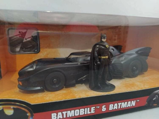 Batmobile & Batman Tim Burton Movie 1989 - Jada 1:24 GM Shop