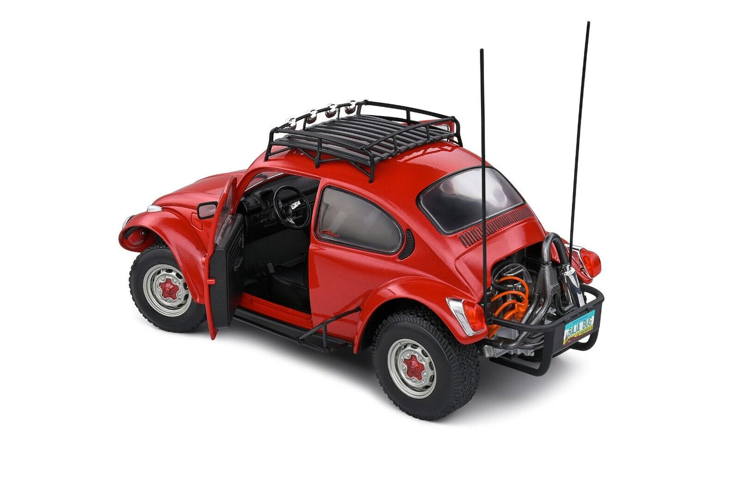 Volkswagen Maggiolino Beetle Baja 1976 Rosso Rouge Solido 1:18 Nuovo 1/18