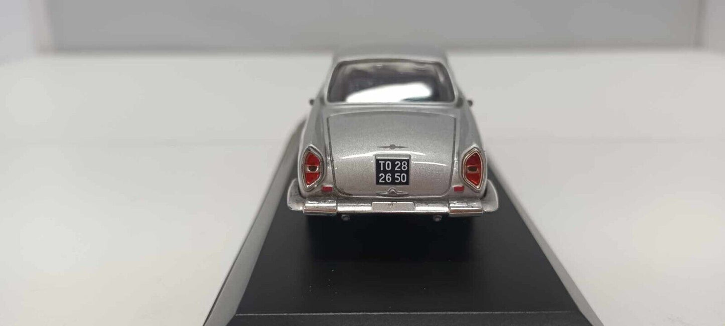 Lancia Flaminia GT Touring Silver Argento Norev 1:43 Usato + Teca