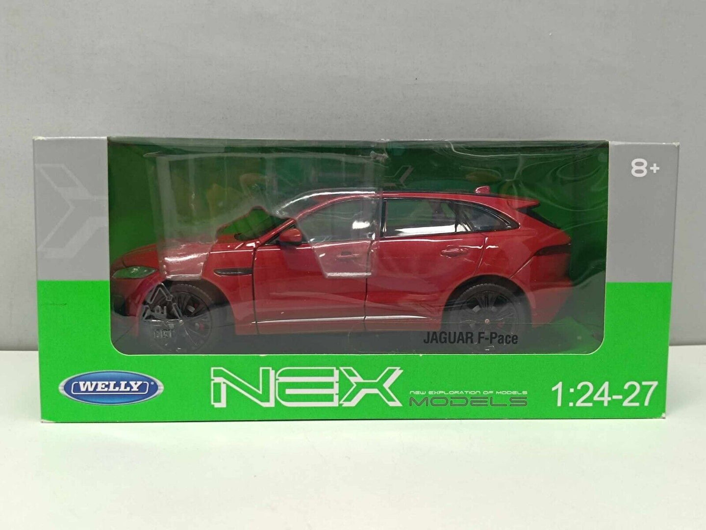Jaguar F-Pace 2017 - Welly 1:24 Nuovo Red Rosso
