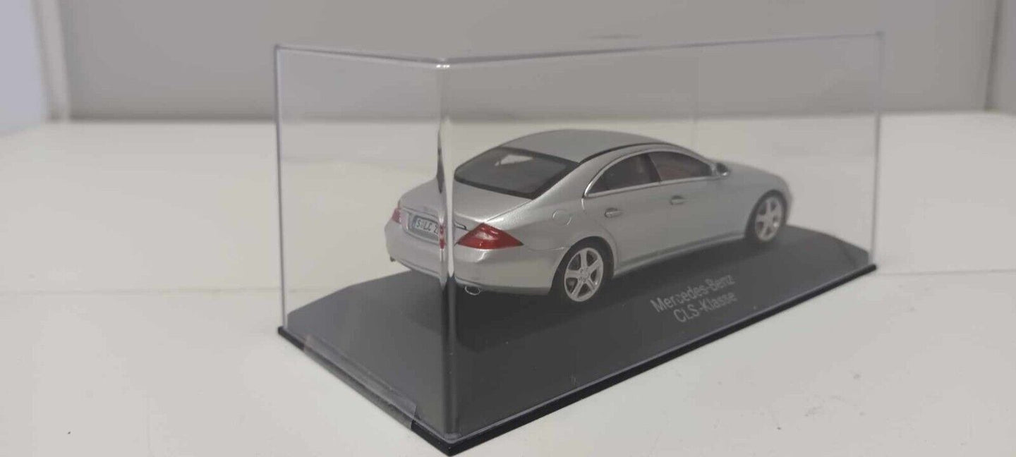 Mercedes-Benz CLS-Class Classe CLS Minichamps 1:43 Silver Usato + Teca