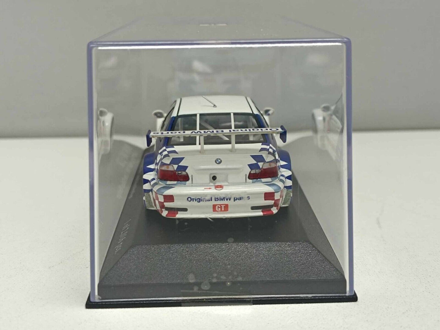 BMW M3 GTR ALMS Petit Le Mans 2001 #42 Limited 2.016 Pz Minichamps 1:43 Usato