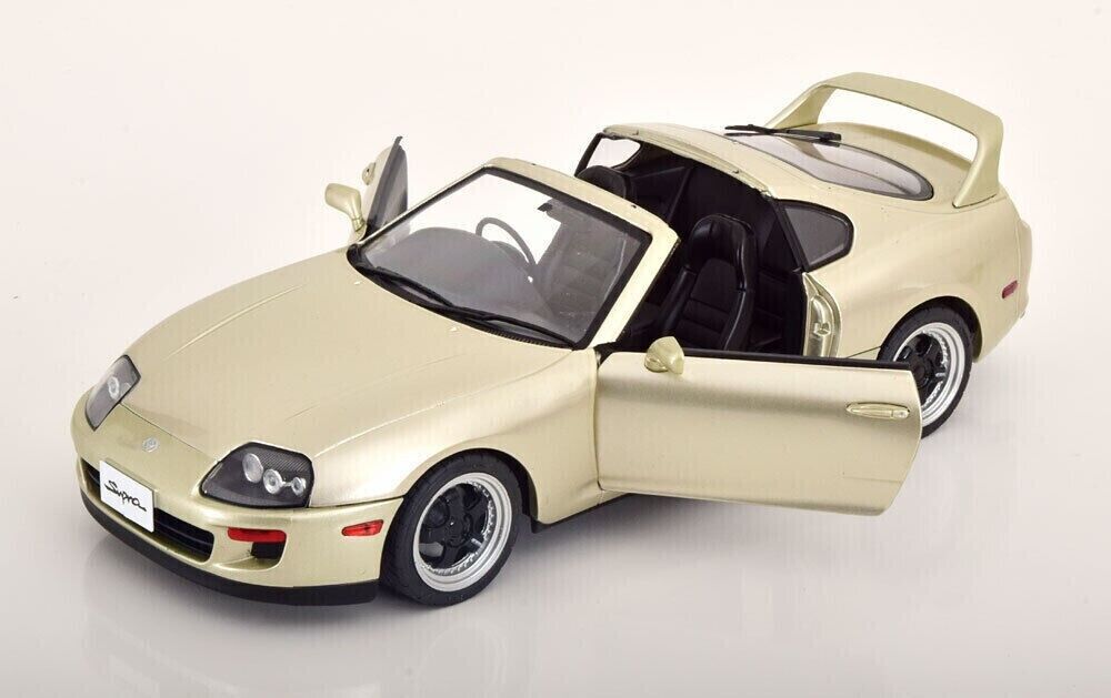 Toyota Supra MK4 Targa Roof A80 Quicksilver FX 1998 Solido 1:18 Nuovo 1/18