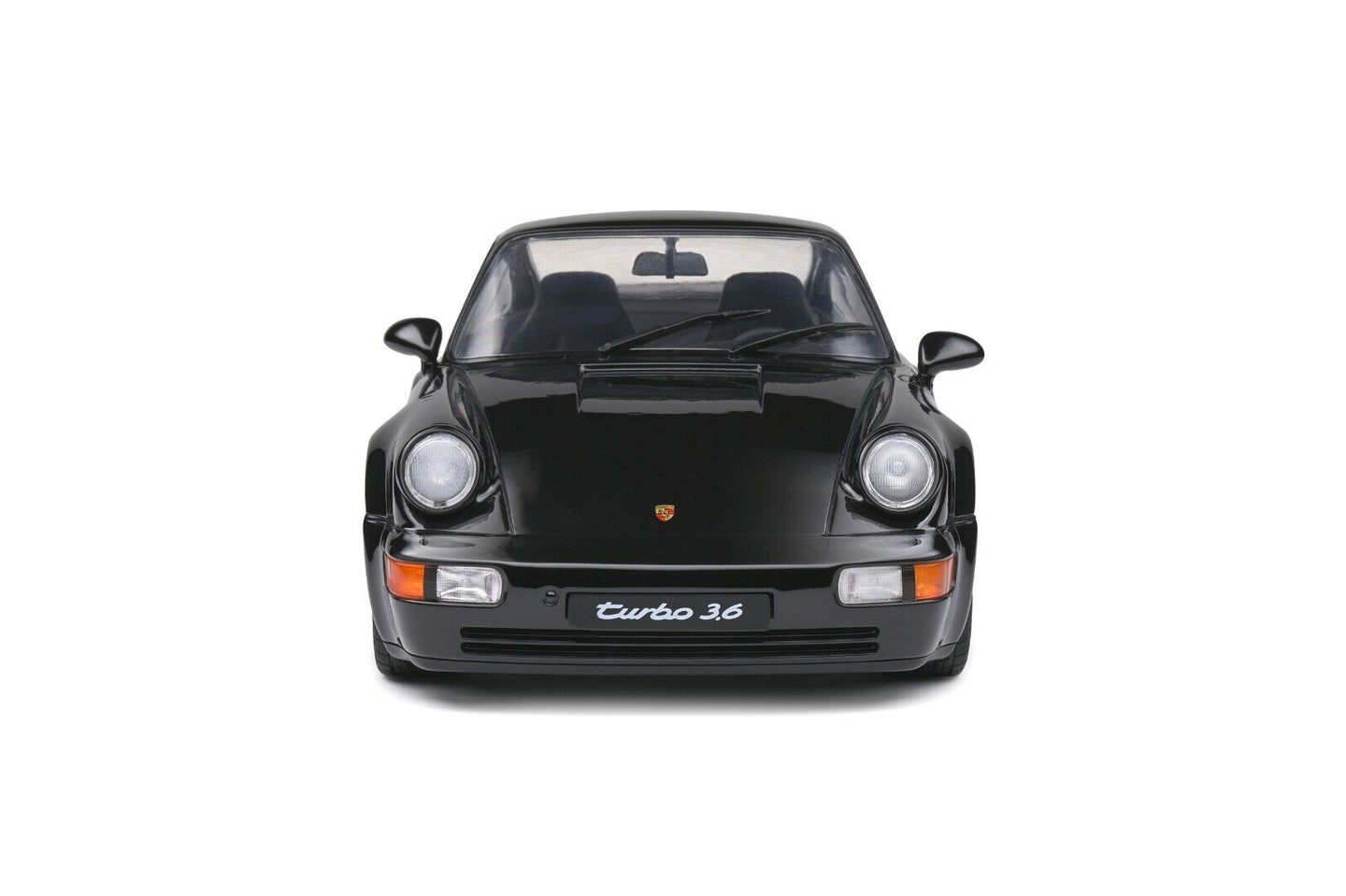 Porsche 964 - 911 Turbo 3.6 Nero Black 1990 Solido 1:18 Nuovo 1/18