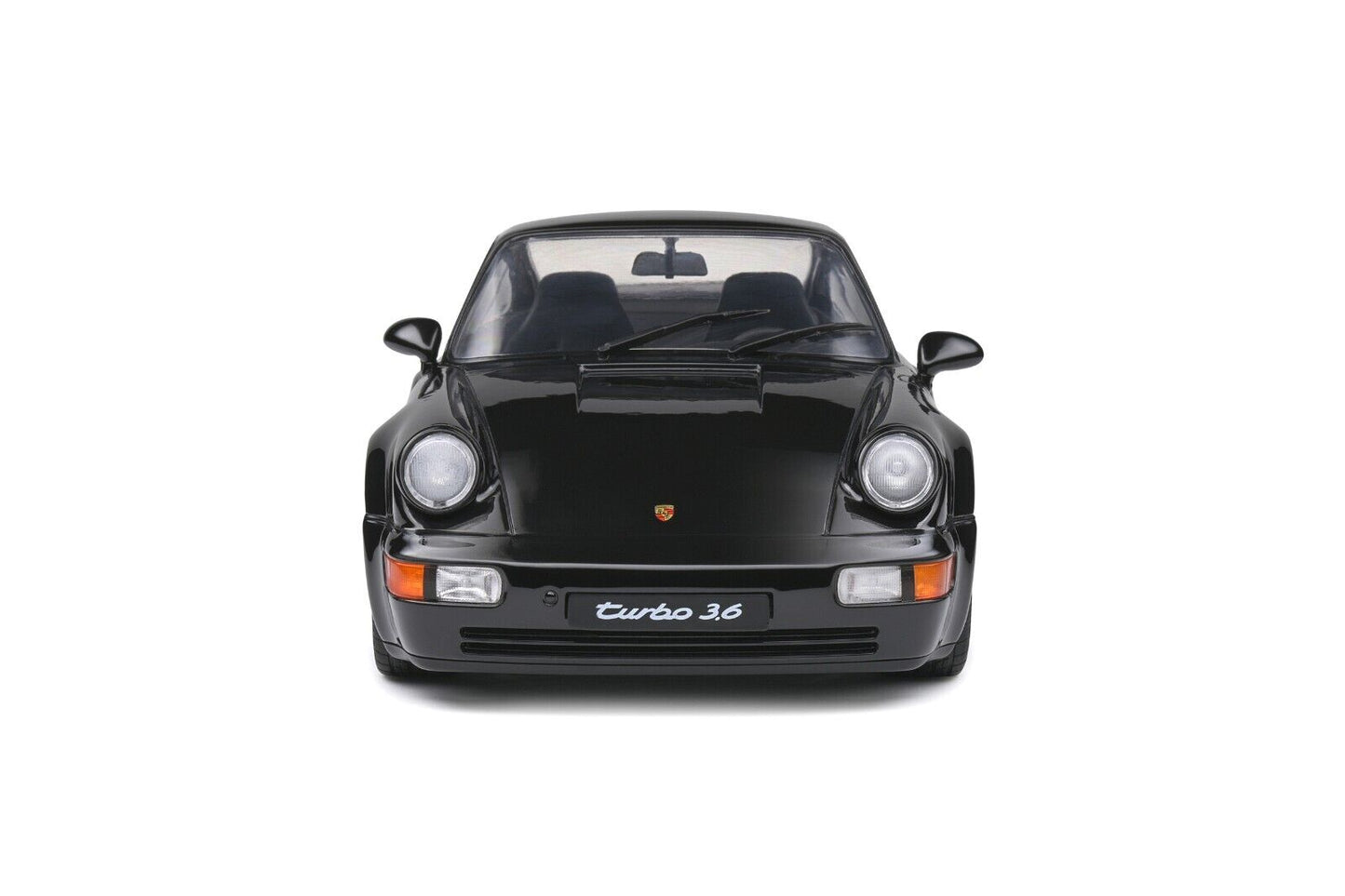 Porsche 964 - 911 Turbo 3.6 Nero Black 1990 Solido 1:18 Nuovo 1/18
