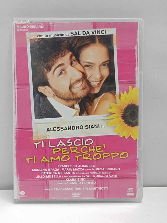 Ti Lascio Perché Ti Amo Troppo 2006 Film DVD Italiano Usato Alessandro Siani